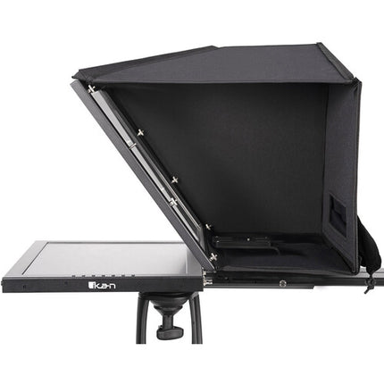 ikan 19" 4:3 Teleprompter PTZ Kit con Trípode Dolly y Monitor 1280x1024