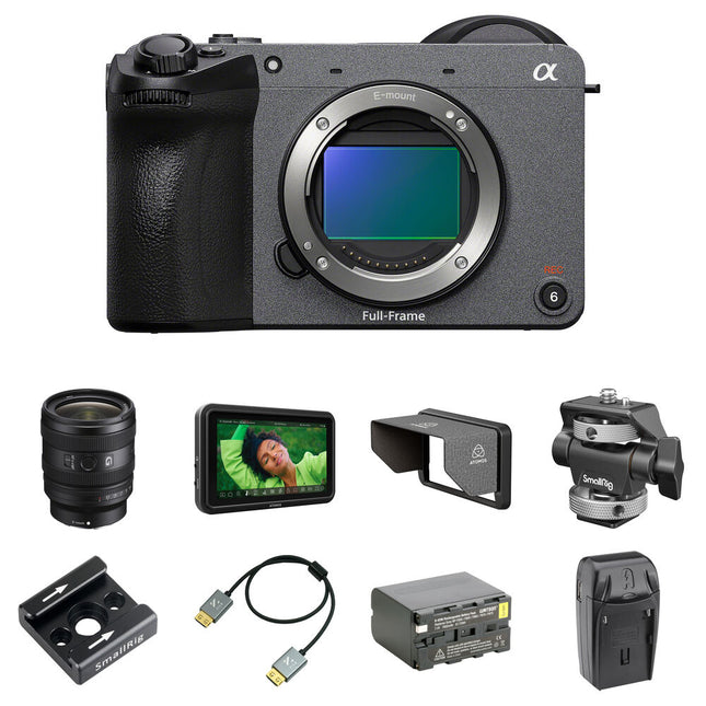 Sony FX2 Cámara de Cine Digital 4K Sensor 33MP Monitor 5.2 Pulgadas