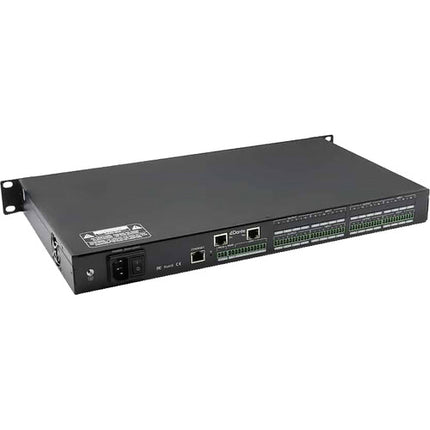 MuxLab Dante 8-Channel Audio DSP Procesador Audio 8 Canales Phantom 48V