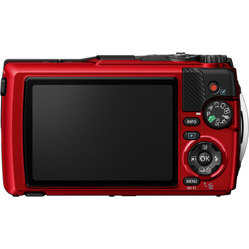 OM SYSTEM Tough TG-7 Cámara Digital Resistente 12MP Zoom Óptico 4x 25-100mm