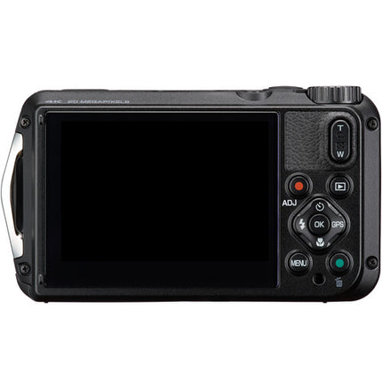 Ricoh PENTAX WG-8 Cámara Digital 20MP Zoom 5x 128GB Starter Bundle