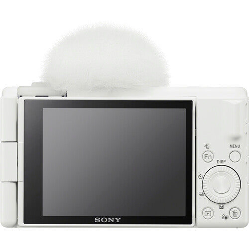 Sony ZV-1F Cámara de Vlogging Blanco 20.1MP Sensor 4K UHD Video