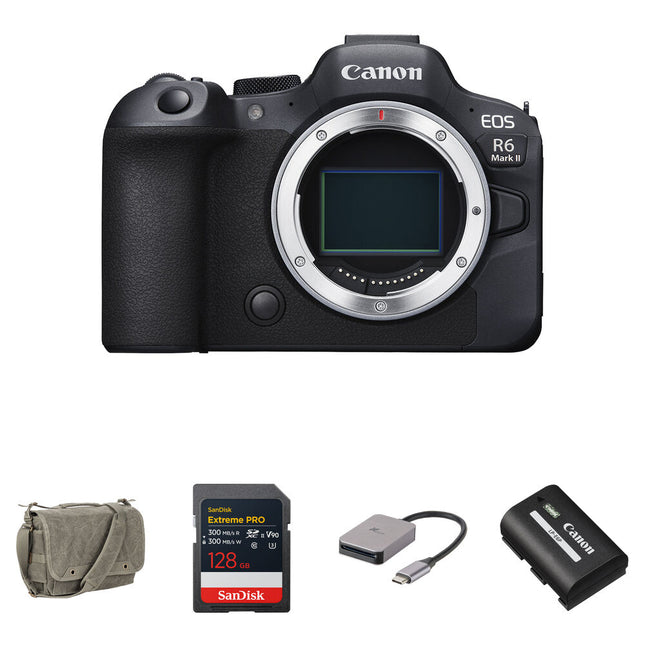 Canon EOS R6 Mark II Cámara Sin Espejo 24.2MP 4K60 Kit Essentials+
