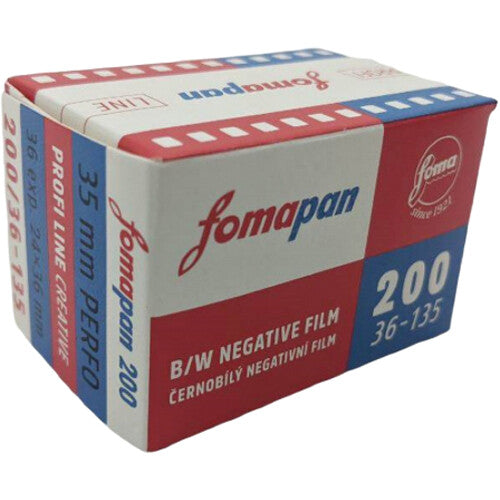 Foma Fomapan 200 Retro Edition Película en Blanco y Negro 35mm ISO 200 36 Exposiciones