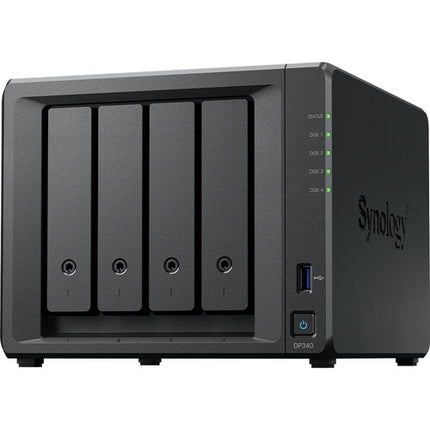 Synology ActiveProtect DP340 almacenamiento 32TB RAID 4 Bahías 400GB SSD