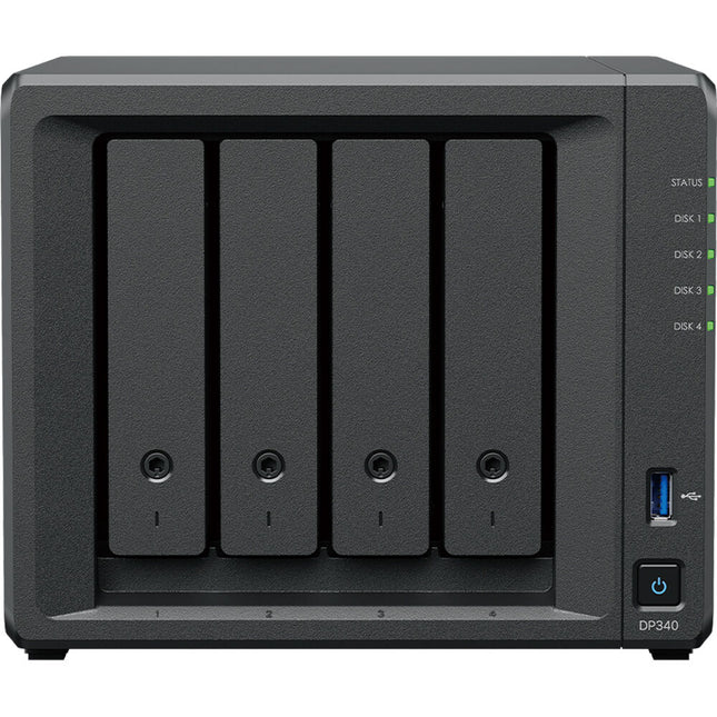 Synology ActiveProtect DP340 almacenamiento 32TB RAID 4 Bahías 400GB SSD
