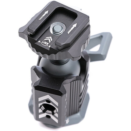 ANDYCINE Cabezal Esférico Multifuncional Soporta 3 kg Giro 90° Montura NATO