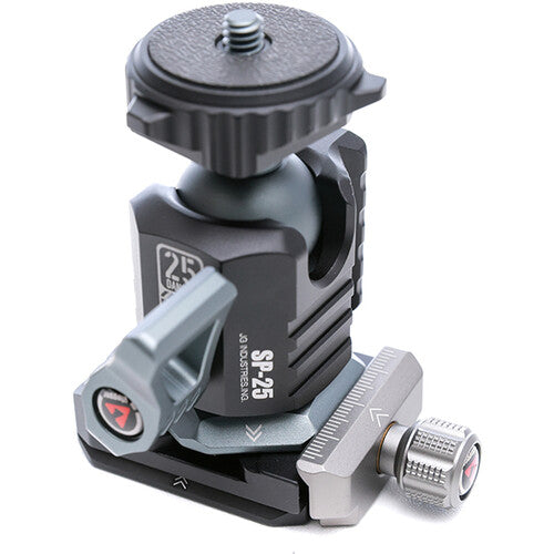 ANDYCINE Cabezal Esférico Multifuncional Soporta 3 kg Giro 90° Montura NATO