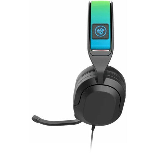 JLab Nightfall Auriculares Gaming Cable con Drivers 50mm y Micrófono Direccional