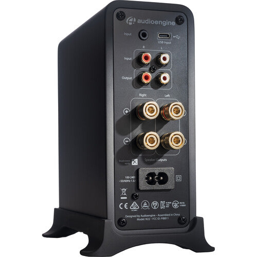 Audioengine N22 Amplificador de Audio de Escritorio 2 x 104W Bluetooth USB-C RCA