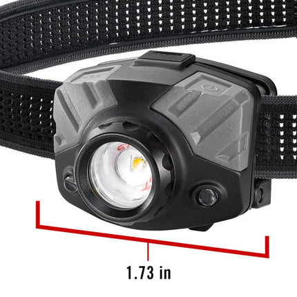 COAST FL78 Linterna Frontal LED Doble Color 435 Lúmenes IPX4 Resistente Agua