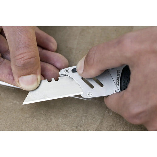 COAST DX190 Pro Cuchillo Utility Plegable Doble Bloqueo 1.2" Hoja