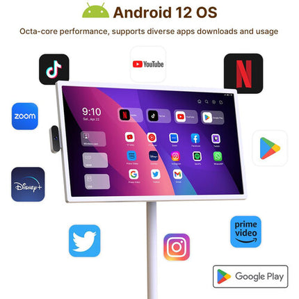 Cozyla 32" Tablet TV Portátil 4K Pantalla IPS Ultra HD 8GB RAM 128GB