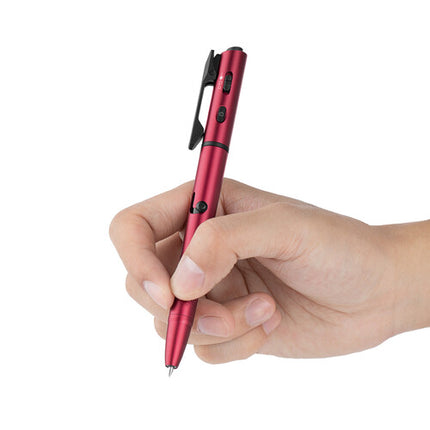 Olight O'Pen 3 Linterna Recargable con Luz Blanca y Roja y Láser Verde
