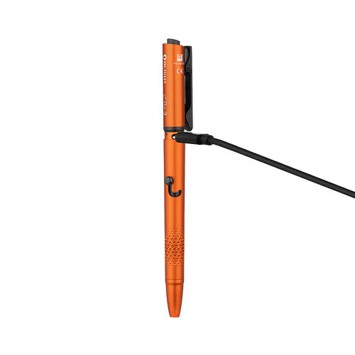 Olight O'Pen 3 Linterna Recargable con Luz Blanca Roja y Láser Verde