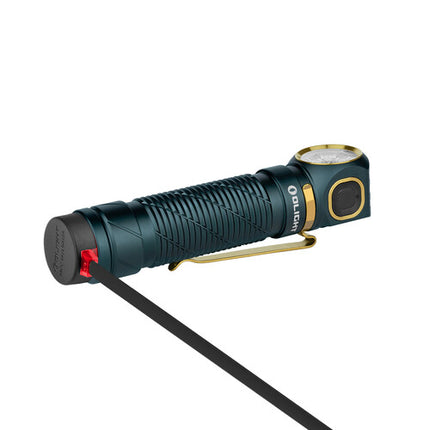 Olight Perun 3 Linterna LED Recargable 3000 Lúmenes 5000mAh con Banda Ajustable