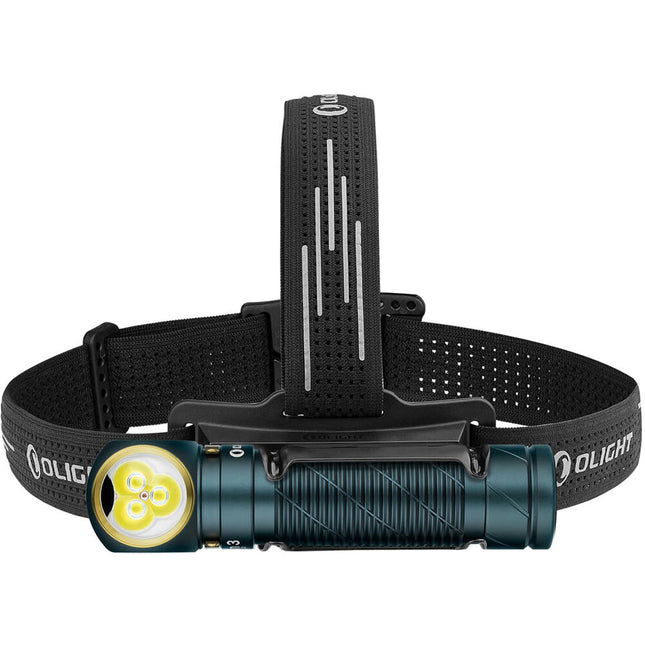Olight Perun 3 Linterna LED Recargable 3000 Lúmenes 5000mAh con Banda Ajustable