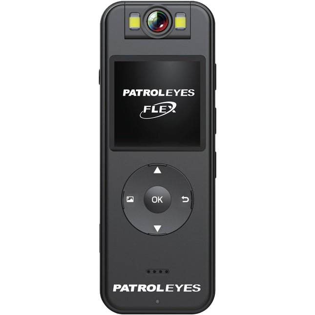 PatrolEyes FLEX Cámara Corporal Wi-Fi Mini UHD 4K 150° ángulo 256GB