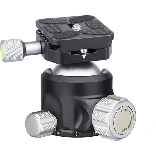 ARTCISE LB36 Cabezal de Bola Bajo Perfil Capacidad 44 lb Altura 3.15" con Funda