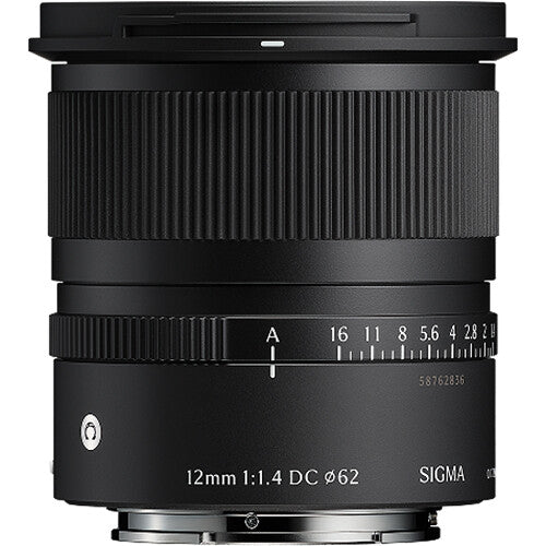 Sigma 12mm f1.4 DC Contemporary Lente Angular para Canon RF con Motor AF