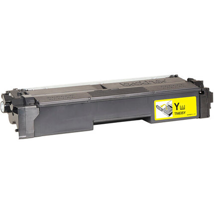 Brother Genuine Toner TN635 Amarillo estándar rendimiento 1800 páginas