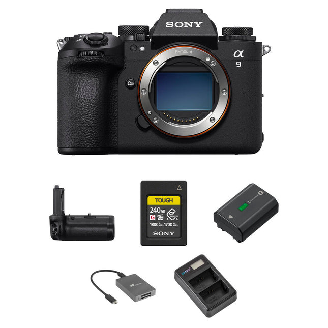 Sony a9 III Cámara Sin Espejo 24.6MP 4K 120p con Kit de Rendimiento