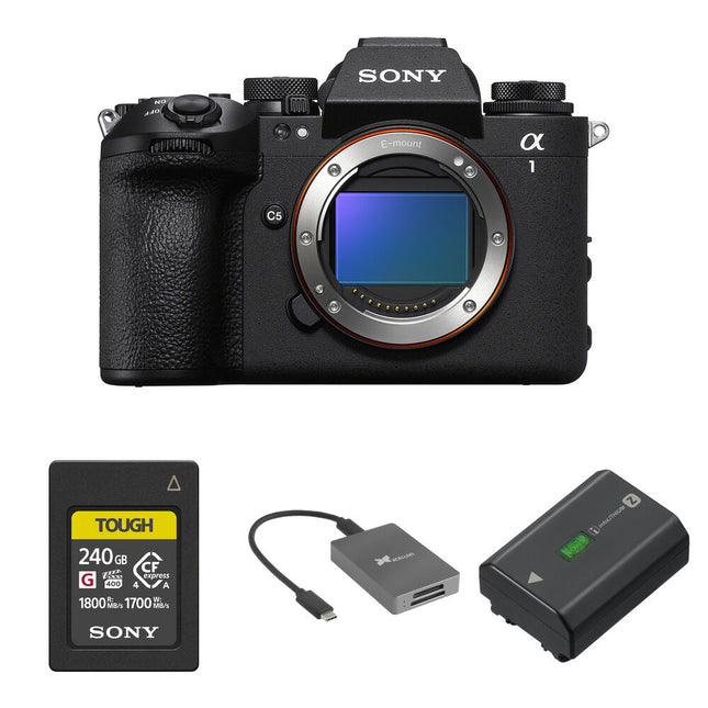 Sony a1 II Cámara Sin Espejo 50MP 8K 30p con Kit Essentials Plus