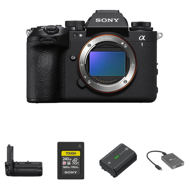 Sony a1 II Cámara Sin Espejo 50MP 8K 30p Kit de Rendimiento