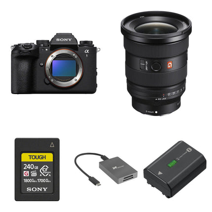 Sony a1 II Cámara sin Espejo 50MP 16-35mm f2.8 240GB Kit Essentials+