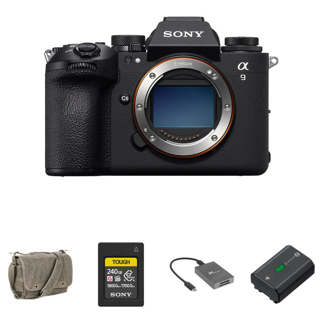 Sony a9 III Cámara sin Espejo 24.6MP 120fps Kit Essentials Plus
