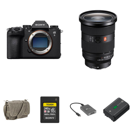 Sony a9 III Cámara Sin Espejo 24.6MP 4K 120p con Lente 24-70mm f2.8 II y Kit Essentials+