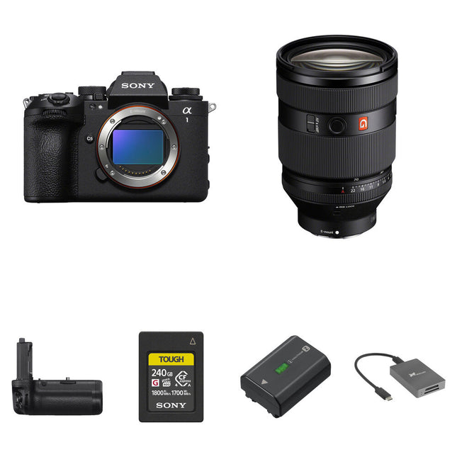 Sony a1 II Cámara Sin Espejo 50MP 8K 30p Con Lente 28-70mm f/2 Kit Completo