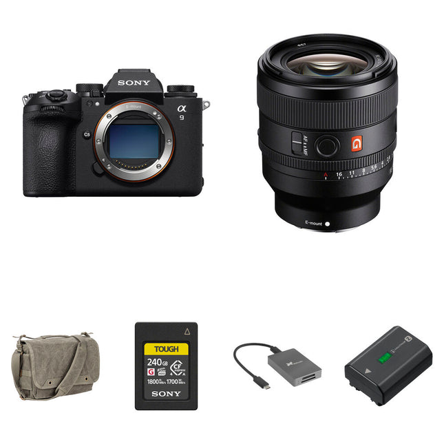 Sony a9 III Cámara sin espejo 24.6MP 4K120p 50mm f1.4 Kit Essentials+