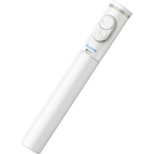 TELESIN Trípode y Palo Selfie 51'' con Control Remoto Bluetooth para Smartphones con Capacidad 1.1 lb y Rango 1.8-3.5''