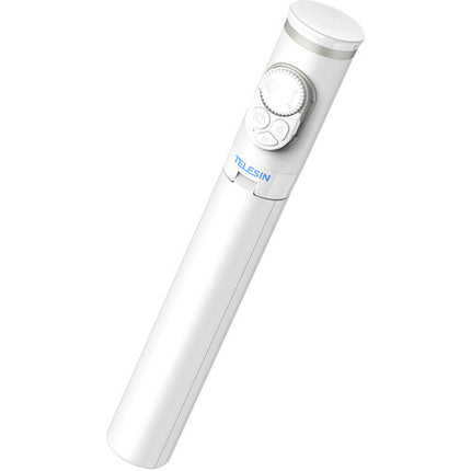 TELESIN Trípode y Palo Selfie 51'' con Control Remoto Bluetooth para Smartphones con Capacidad 1.1 lb y Rango 1.8-3.5''