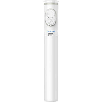 TELESIN Trípode y Palo Selfie 51'' con Control Remoto Bluetooth para Smartphones con Capacidad 1.1 lb y Rango 1.8-3.5''
