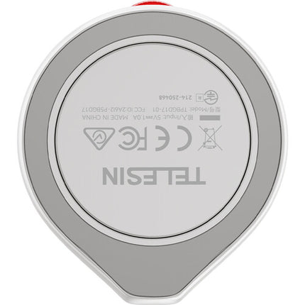 TELESIN Linterna Magnética para Teléfonos Luz LED 15W 6500K Blanca