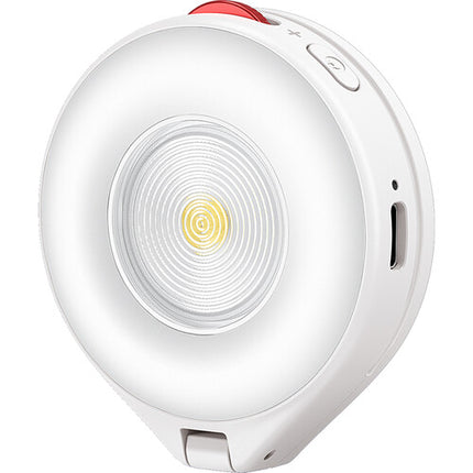 TELESIN Linterna Magnética para Teléfonos Luz LED 15W 6500K Blanca