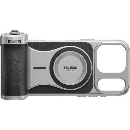TELESIN MasterGrip para iPhone 17 Pro Max mango ergonómico batería 3200mAh carga inalámbrica