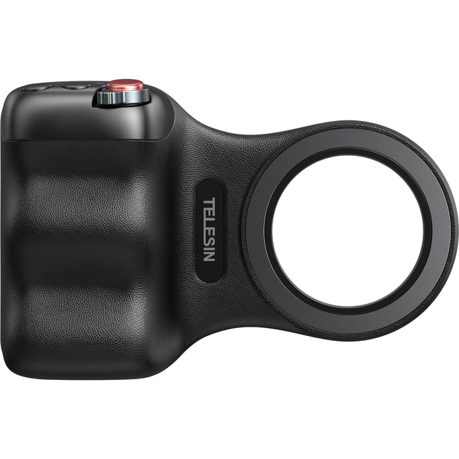 TELESIN Fun Shot Magnetic Grip Negro Empuñadura Ergonómica con Batería Recargable USB-C