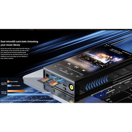 FiiO M27 Reproductor Musical Hi-Res Portable DAC Dual ES9039 5000mW