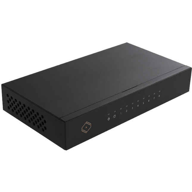 Silent Angel Bonn N8 Switch de Red 8 Puertos Gigabit con Adaptador Médico