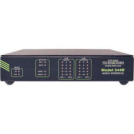 Studio Technologies Model 544D Interfaz de Audio Analógico Dante con 2 Entradas y 2 Salidas XLR
