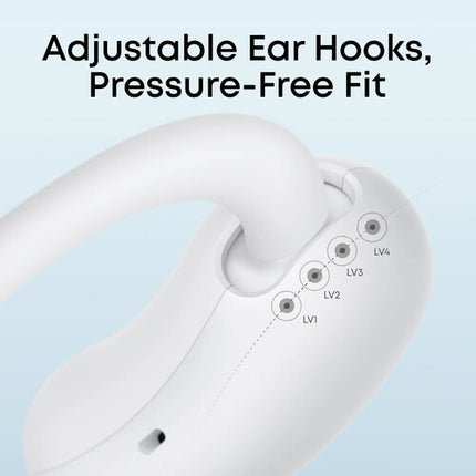 Soundcore by Anker AeroFit 2 Auriculares Inalámbricos Traducción 35 Horas Blanco
