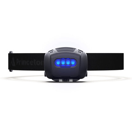 Princeton Tec Quad Linterna Frontal LED táctica Negra 78 lúmenes 4 filtros de color