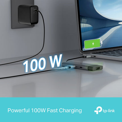 TP-Link UH5020C Hub USB-C 5 en 1 HDMI 4K 60Hz y USB-C 100W PD