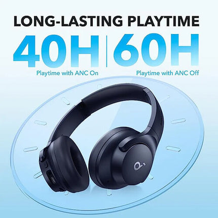Soundcore by Anker Q20i Auriculares inalámbricos con ANC 40mm 40h batería azul