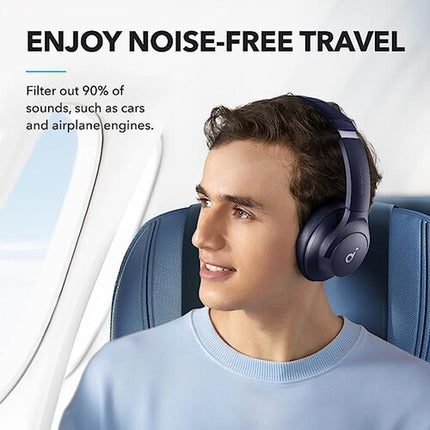 Soundcore by Anker Q20i Auriculares inalámbricos con ANC 40mm 40h batería azul