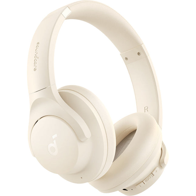 Soundcore by Anker Q20i Auriculares Inalámbricos Cancelación Híbrida Ruido 40mm y 40 Horas Batería
