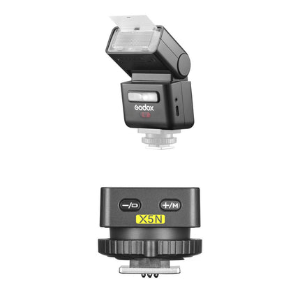 Godox iT32 Mini Flash TTL con Trigger X5N para Nikon 2.4 GHz HSS USB-C